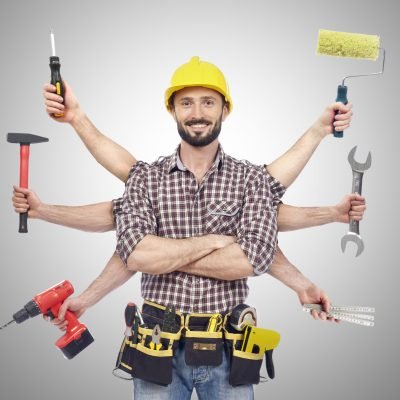 Handyman,With,Tools